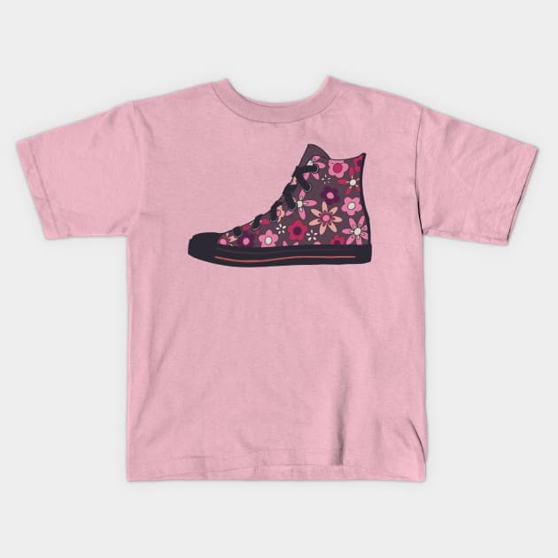 Luna sneaker Kids T-Shirt by RayRaysX2